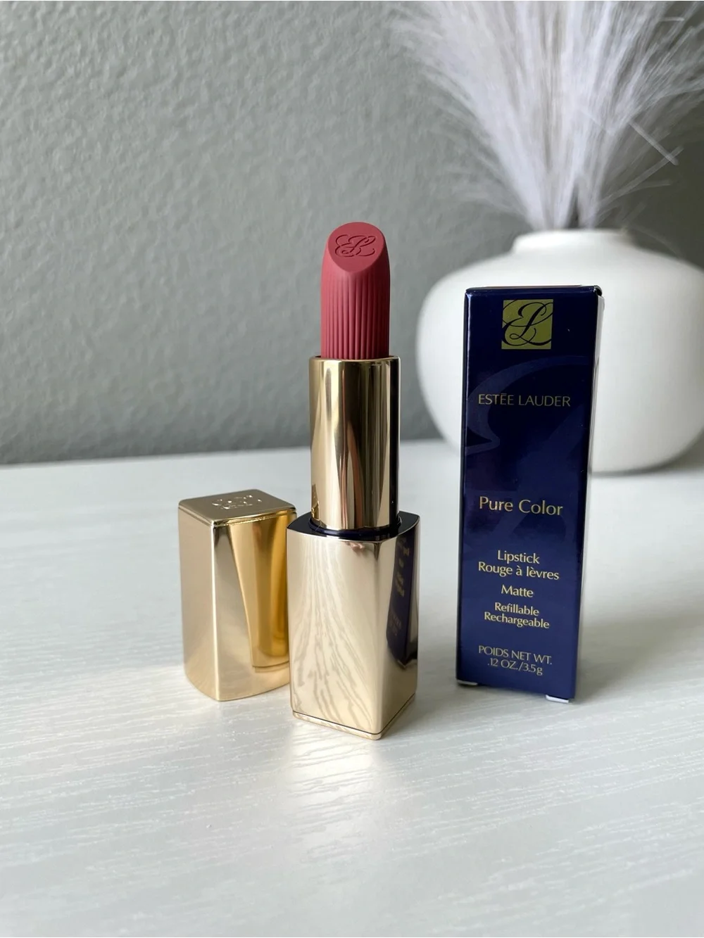 Estee Lauder Pure Color Lipstick Matte #669 Stolen Heart Refillable NEW IN BOX